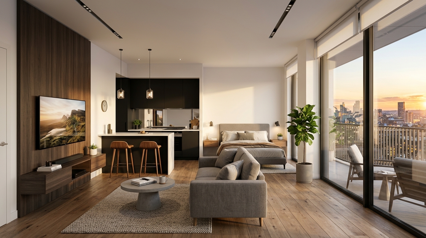 1 BHK Layout Plan